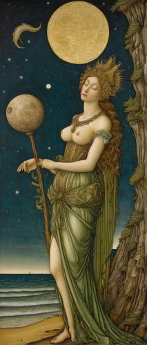 harmonia macrocosmica,constellation lyre,woman holding pie,venus,capricorn mother and child,angel playing the harp,celestial body,spring equinox,la nascita di venere,woman eating apple,celestial bodies,woman with ice-cream,triton,golden apple,aphrodite,mother earth,cybele,jupiter moon,ganymede,jupiter,Art,Classical Oil Painting,Classical Oil Painting 28