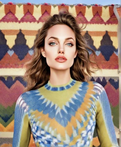 harlequin,popart,valentino,long-sleeved t-shirt,knitwear,vogue,patterned,sahara,colorful,ikat,girl-in-pop-art,color 1,blouse,fashion vector,fierce,magazine cover,peacock,chevron,airbrushed,sweater