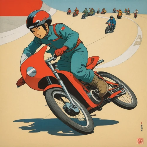 grand prix motorcycle racing,motorcycle racing,italian poster,motorcycle speedway,1000miglia,side car race,motogp,motorcycle racer,motorcycles,moto gp,vintage illustration,ducati,motorcycling,triumph motor company,travel poster,motorbike,motor-bike,cool woodblock images,desert racing,patrol suisse,Art,Artistic Painting,Artistic Painting 28