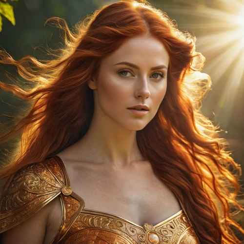 celtic woman,celtic queen,fantasy portrait,fantasy woman,redheads,fantasy art,firestar,the enchantress,fantasy picture,golden crown,faery,fae,full hd wallpaper,sorceress,red-haired,mystical portrait of a girl,faerie,fairy queen,heroic fantasy,merida,Photography,General,Natural