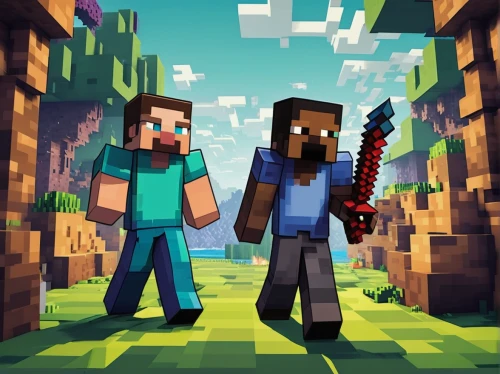 minecraft,villagers,edit icon,forest workers,miners,pickaxe,farmers,ravine,builders,wither,share icon,png image,fan art,miner,farm pack,brick background,sugar cane,cube background,workers,game art,Unique,Pixel,Pixel 03
