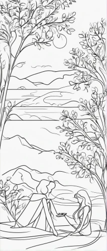 birch tree illustration,line drawing,coloring page,coloring pages,lineart,botanical line art,line-art,the branches of the tree,branches,tree branches,birch tree background,foliage coloring,the branches,flower line art,mono-line line art,the roots of the mangrove trees,halloween line art,line art,outlines,tree canopy,Illustration,Black and White,Black and White 04