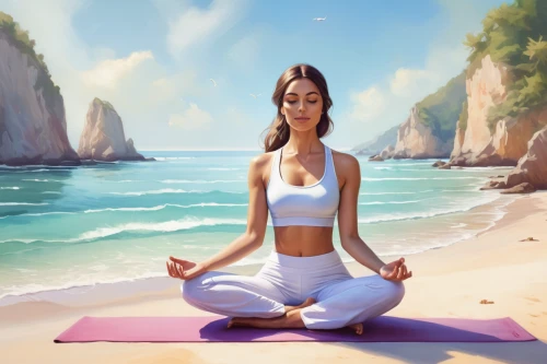 yoga day,lotus position,half lotus tree pose,surya namaste,energy healing,naturopathy,ayurveda,yoga poses,yoga,yogananda,wellness coach,meditation,meditate,divine healing energy,yoga pose,namaste,mind-body,qi gong,vipassana,meditative,Illustration,Realistic Fantasy,Realistic Fantasy 15