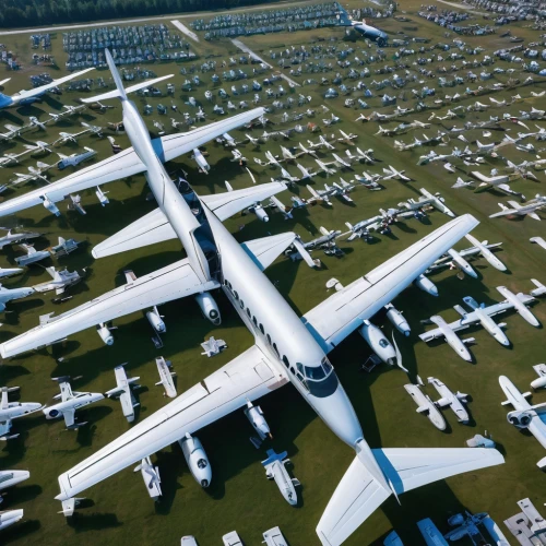 rows of planes,boeing 747,b-747,parked boat planes,747,boeing 777,boeing 727,boeing 747-8,concorde,air transportation,jumbo jet,boeing 767,boeing 707,airplanes,boeing,flugshow,boeing 757,cargo plane,airfield,boeing e-4,Photography,General,Natural