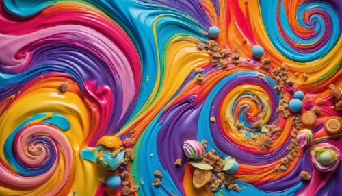 colorful pasta,colorful foil background,colorful spiral,colorful balloons,candy pattern,candy crush,background colorful,colorful background,candies,colored icing,psychedelic art,candy shop,swirls,food coloring,gummi candy,candy store,plasticine,colorful glass,candy,colourful pencils,Conceptual Art,Oil color,Oil Color 23