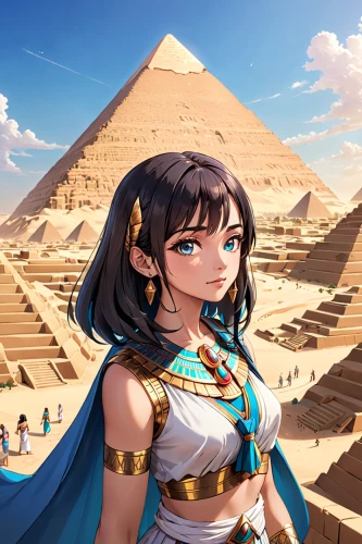 giza,cleopatra,ancient egypt,ancient egyptian girl,ancient egyptian,karnak,sphinx pinastri,pyramids,pharaonic,egypt,egyptian,egyptology,dahshur,the ancient world,khufu,pharaoh,horus,ancient civilization,the great pyramid of giza,pharaohs,Anime,Anime,General