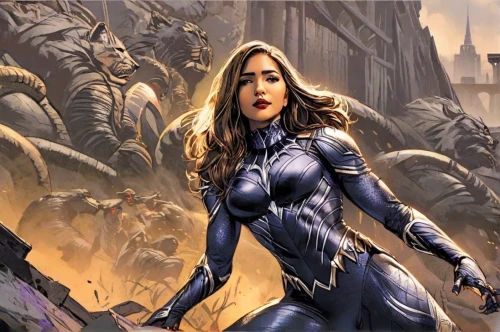 cleanup,huntress,sci fiction illustration,fantasy woman,catwoman,superhero background,wall,head woman,valerian,wonder woman city,avenger,heroic fantasy,destroy,steel,cg artwork,marvel comics,x men,cyborg,apocalypse,blue enchantress