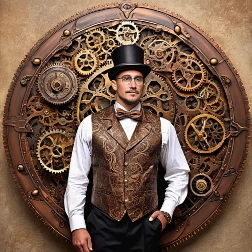 steampunk,steampunk gears,clockmaker,watchmaker,clockwork,grandfather clock,pocket watch,leonardo devinci,ornate pocket watch,cog,mechanical watch,pocket watches,cogs,antique background,barometer,ringmaster,play escape game live and win,key-hole captain,craftsman,bearing compass,Illustration,Realistic Fantasy,Realistic Fantasy 13