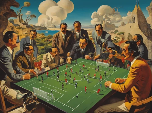 soccer world cup 1954,eight-man football,futebol de salão,children's soccer,six-man football,world cup,footballers,soccer team,playing field,european football championship,touch football (american),soccer field,playmat,football fans,football team,players,soccer-specific stadium,soccer players,chess game,carom billiards,Art,Artistic Painting,Artistic Painting 20