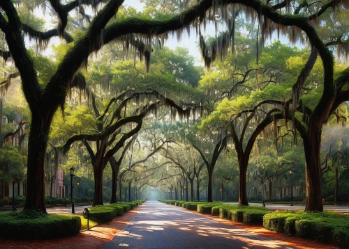 brookgreen gardens,tree-lined avenue,south carolina,tree lined lane,tree lined,spanish moss,savannah,tree lined path,alligator alley,new orleans,forest road,saw palmetto,tree canopy,bodie island,row of trees,magnolia cemetery,parkway,southern belle,southern,palmetto coasts,Conceptual Art,Oil color,Oil Color 06