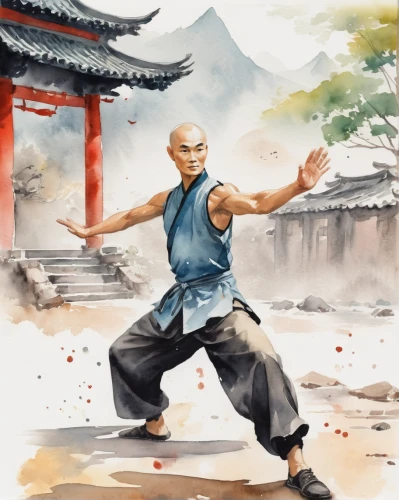 shaolin kung fu,wushu,taijiquan,qi gong,xing yi quan,baguazhang,chinese art,wing chun,kanji,kung fu,kungfu,world digital painting,sambo (martial art),japanese martial arts,phengaris,japanese art,haidong gumdo,oriental painting,tai qi,wuchang,Illustration,Paper based,Paper Based 25