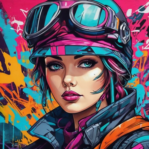 vector girl,pink vector,vector art,fighter pilot,operator,80s,vector,vector illustration,pilot,vector graphic,nora,tracer,graffiti,graffiti art,retro girl,world digital painting,illustrator,phone icon,colorful background,cg artwork,Conceptual Art,Graffiti Art,Graffiti Art 09