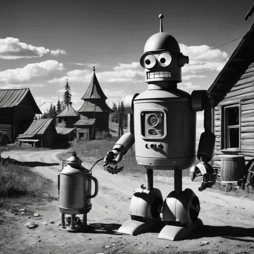 robots,tin toys,bot training,robotics,robot,robotic,machine learning,industrial robot,bot,fallout4,route 66,route66,chat bot,social bot,robot combat,frankenweenie,internet of things,machines,automation,bots,Photography,Black and white photography,Black and White Photography 08