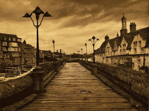 whitby,whitby goth weekend,swanage,quay,cromer pier,st ives pier,princes pier,cromer,alnmouth,the cobbled streets,wooden bridge,boardwalk,old port,york,moret-sur-loing,wharf,quayside,lubitel 2,sepia,townscape,Illustration,Retro,Retro 06