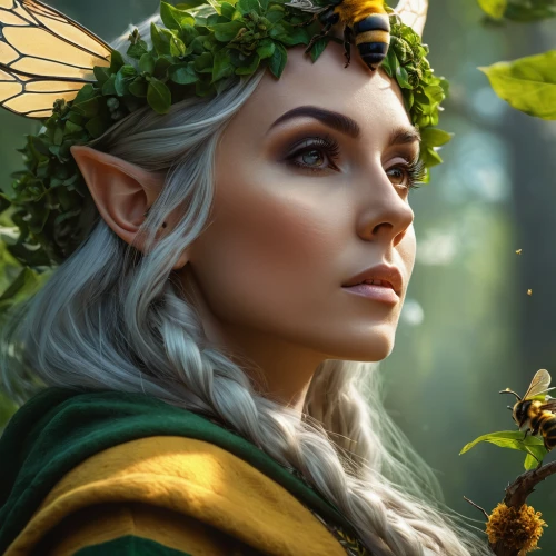 elven flower,elven,faery,faerie,fantasy portrait,male elf,fae,wood elf,dryad,violet head elf,elf,elves,elven forest,elves flight,fantasy art,fairy queen,fantasy picture,vanessa (butterfly),the enchantress,aurora butterfly,Photography,General,Fantasy