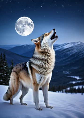 howling wolf,saarloos wolfdog,wolfdog,northern inuit dog,sled dog,full moon,constellation wolf,canis lupus,sakhalin husky,greenland dog,howl,canadian eskimo dog,european wolf,czechoslovakian wolfdog,estrela mountain dog,kunming wolfdog,king shepherd,canidae,tamaskan dog,formosan mountain dog,Photography,Documentary Photography,Documentary Photography 24