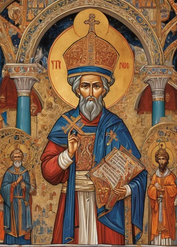 saint nicholias,saint mark,archimandrite,benediction of god the father,saint nicholas' day,twelve apostle,saint nicholas,saint patrick,saint nicolas,the order of cistercians,saint paul,greek orthodox,orthodoxy,romanian orthodox,hieromonk,st nicholas,medicine icon,st basile,the abbot of olib,st jacobus,Illustration,Realistic Fantasy,Realistic Fantasy 43