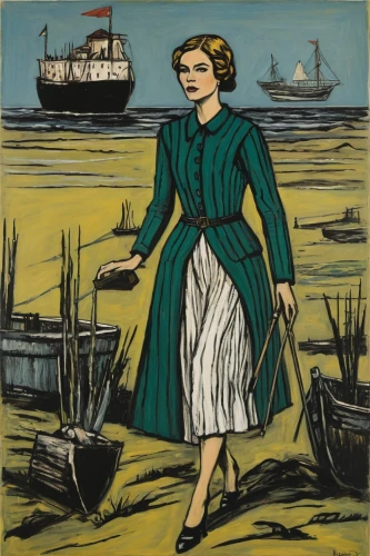 david bates,breton,the sea maid,kate greenaway,cool woodblock images,pilgrim,vincent van gough,thames trader,roy lichtenstein,girl on the boat,woman holding pie,advertising figure,girl with a wheel,woman of straw,sailer,aenne rickmers,female worker,woodcut,woman with ice-cream,cleaning woman,Art,Artistic Painting,Artistic Painting 01