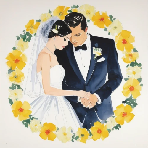 wedding frame,yellow rose background,yellow roses,wedding couple,wedding flowers,floral silhouette wreath,watercolor wreath,wedding invitation,sunflower lace background,floral silhouette frame,floral wreath,wedding decoration,flowers png,yellow rose,watercolor frame,daffodils,wedding ceremony supply,grooms,golden weddings,bride and groom,Art,Artistic Painting,Artistic Painting 24
