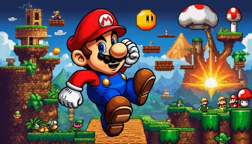 super mario,super mario brothers,mario,mario bros,cartoon video game background,mobile video game vector background,game illustration,action-adventure game,android game,adventure game,png image,luigi,wall,emulator,toadstools,game art,mushroom island,retro background,background image,plumber,Unique,Pixel,Pixel 05