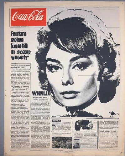 newspaper advertisements,vintage newspaper,coca-cola,the coca-cola company,coca cola,coca cola logo,advertisement,model years 1958 to 1967,model years 1960-63,joan collins-hollywood,60's icon,cigarette girl,old ads,vintage advertisement,13 august 1961,magazine cover,coca,cola can,newspaper article,1965,Art,Artistic Painting,Artistic Painting 22