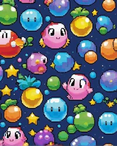 kirby,seamless pattern,candy pattern,macaron pattern,pixel cells,retro pattern,birthday banner background,christmas balls background,watermelon wallpaper,dot background,watermelon pattern,watermelon background,april fools day background,cupcake background,many berries,fruit pattern,pixaba,bandana background,scroll wallpaper,tileable,Unique,Pixel,Pixel 02