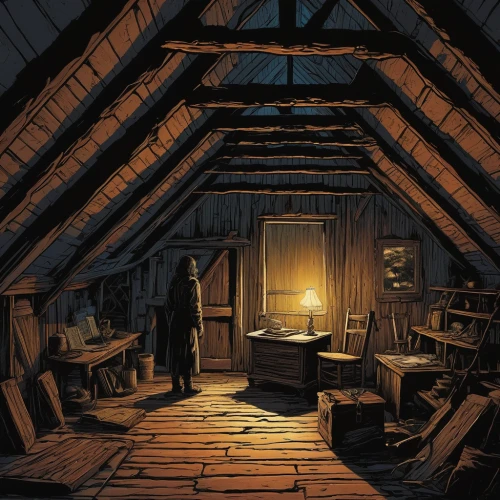 attic,cabin,cold room,apothecary,consulting room,abandoned room,basement,witch's house,study room,rooms,woodwork,log home,wade rooms,blacksmith,blackhouse,old home,tinsmith,witch house,log cabin,dwelling,Conceptual Art,Daily,Daily 09