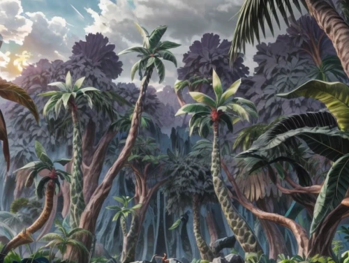 palmtrees,palm forest,palm pasture,royal palms,tropical and subtropical coniferous forests,tropical jungle,palm field,palms,palm garden,palm trees,two palms,coconut trees,banana trees,tree ferns,tropical island,coconut palms,watercolor palm trees,tropical tree,cartoon video game background,giant palm tree