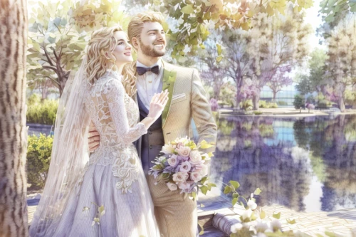 wedding photo,wedding couple,silver wedding,wedding frame,romantic portrait,beautiful couple,the ceremony,fantasy picture,bride and groom,fairytale,world digital painting,photomanipulation,bridal veil,wedding invitation,photo painting,ceremony,pre-wedding photo shoot,golden weddings,wedding ceremony,watercolor background
