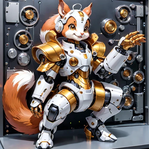 bolt-004,symetra,fox,revoltech,fennec,squirell,model kit,child fox,mg j-type,kitsune,firefox,atlas squirrel,kotobukiya,vulpes vulpes,redfox,a fox,kosmea,cute fox,kit fox,minibot,Anime,Anime,General