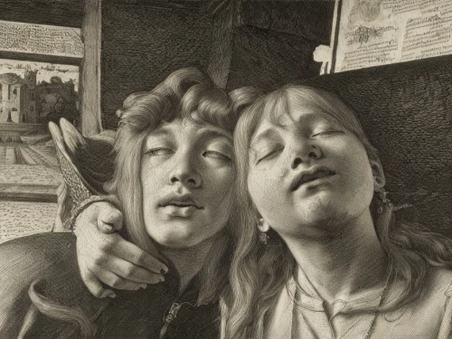 the girl's face,stieglitz,escher,grant wood,botticelli,detail,the annunciation,astonishment,woman pointing,vintage art,children studying,gothic portrait,braque francais,photomontage,two girls,young couple,charcoal drawing,albrecht dürer,pointing woman,ambrotype,Art sketch,Art sketch,15th Century
