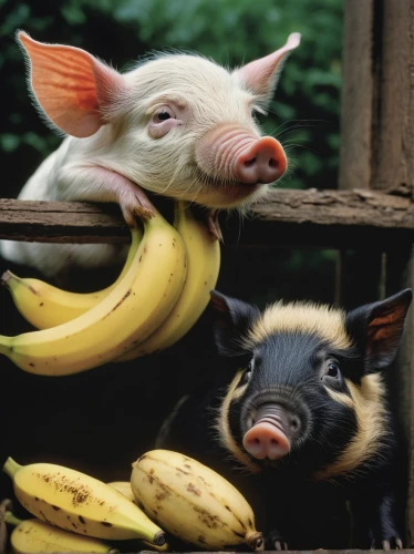 vegan icons,piglets,teacup pigs,domestic pig,animal rights,pot-bellied pig,go vegan,anthropomorphized animals,pig,piglet barn,vegetarianism,animal product,suckling pig,small animal food,pig's trotters,animal welfare,pigs,nanas,mini pig,banana family,Photography,Black and white photography,Black and White Photography 14