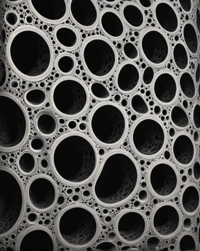 honeycomb structure,trypophobia,building honeycomb,cylinder block,reinforced concrete,concrete pipe,honeycomb grid,lattice,ventilation grid,composite material,cylinder,stone pattern,engine block,steel pipes,tessellation,bicycle chain,lattice window,square steel tube,pipes,industrial tubes,Conceptual Art,Sci-Fi,Sci-Fi 24