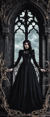 gothic woman,gothic fashion,gothic portrait,gothic dress,dark gothic mood,gothic style,gothic,witch house,goth woman,the witch,dark art,dance of death,vampire woman,mirror of souls,goth like,goth whitby weekend,gothic architecture,the enchantress,crow queen,vampire lady,Illustration,Realistic Fantasy,Realistic Fantasy 46