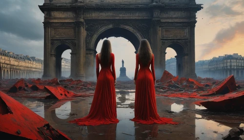 red gown,red cape,red coat,man in red dress,photo manipulation,photomanipulation,red tunic,red matrix,mirror of souls,lady in red,parallel worlds,rouge,the red square,paris,the carnival of venice,red,photoshop manipulation,fantasy picture,rain of fire,shades of red,Photography,General,Natural