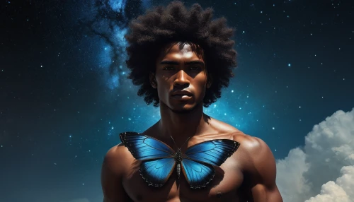 zodiac sign libra,afro-american,afro american,fantasy portrait,afroamerican,aborigine,avatar,sci fiction illustration,world digital painting,apollo,zodiac sign gemini,aquarius,black power button,astral traveler,ori-pei,perseus,digital painting,dr. manhattan,moor,fantasy art,Photography,Documentary Photography,Documentary Photography 17