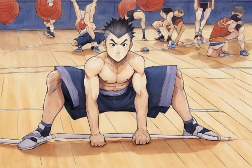 volleyball player,basketball player,sports exercise,sitting volleyball,volleyball,sports training,hinata,muscles,setter,sweating,basketball,lance,streetball,sits on away,basketball court,physical exercise,nine-tailed,spike,sit-up,the trainer,Illustration,Abstract Fantasy,Abstract Fantasy 09