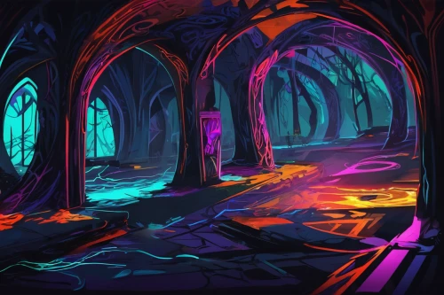 haunted forest,fairy forest,elven forest,holy forest,ruins,enchanted forest,forest glade,hall of the fallen,fairy village,dungeon,cartoon forest,haunted cathedral,backgrounds,hollow way,druid grove,the forest,neon ghosts,witch's house,dungeons,ruin,Conceptual Art,Daily,Daily 24