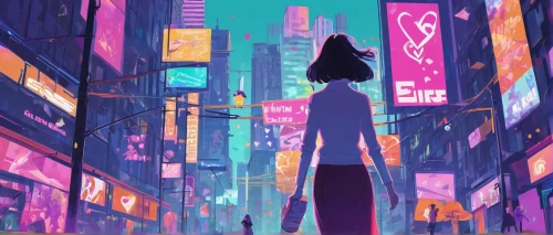 shinjuku,shibuya,tokyo city,tokyo,colorful city,taipei,girl walking away,pedestrian,osaka,city lights,cityscape,ginza,cyberpunk,city trans,alleyway,citylights,stroll,alley,neon light,city ​​portrait,Conceptual Art,Daily,Daily 21