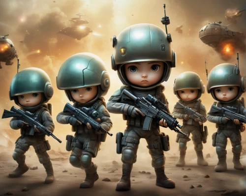 children of war,storm troops,army men,soldiers,troop,special forces,the army,federal army,lost in war,army,french foreign legion,military organization,task force,shield infantry,armed forces,infantry,chibi kids,chibi children,strong military,marines,Illustration,Abstract Fantasy,Abstract Fantasy 06