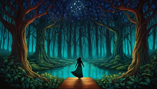 forest of dreams,forest path,enchanted forest,the mystical path,forest background,the forest,ballerina in the woods,fairy forest,elven forest,pathway,forest walk,the woods,haunted forest,the path,fairytale forest,the forests,girl with tree,forest road,forest dark,enchanted,Illustration,Realistic Fantasy,Realistic Fantasy 45