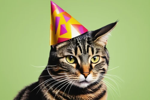 party hat,party hats,birthday hat,birthday card,pet vitamins & supplements,birthday background,birthday banner background,cat sparrow,party animal,birthday greeting,cat image,american shorthair,birthday independent,birthdays,american wirehair,tabby cat,second birthday,happy birthday background,conical hat,fête,Art,Artistic Painting,Artistic Painting 08