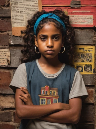 girl in t-shirt,girl in a historic way,young girl,hushpuppy,child portrait,portrait of a girl,girl child,girl portrait,ethiopian girl,girl sitting,child girl,afro american girls,girl in the kitchen,afroamerican,gap kids,photographing children,photos of children,the little girl,the girl at the station,portrait photography,Illustration,Paper based,Paper Based 08