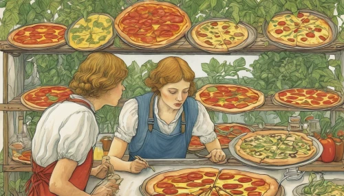 vintage illustration,pizzeria,tomato pie,pappa al pomodoro,tomatos,pizza supplier,pizza service,sicilian cuisine,grape tomatoes,tomatoes,roma tomatoes,pizza topping,carpaccio,vine tomatoes,farmer's market,pasta pomodoro,sicilian pizza,david bates,vintage drawing,vintage art,Illustration,Realistic Fantasy,Realistic Fantasy 31