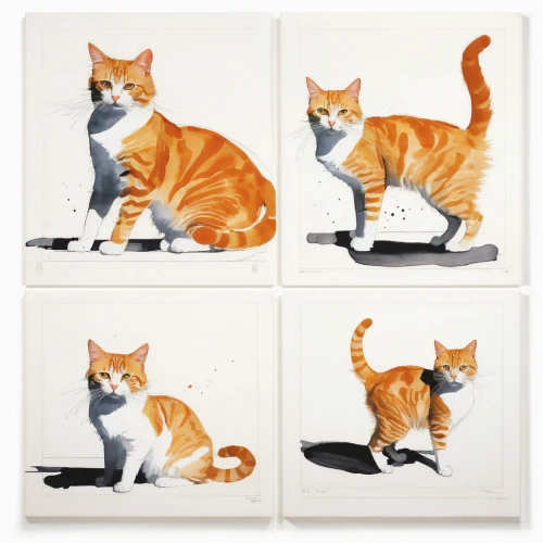 cats playing,cat drawings,vintage cats,cattles,ceramic tile,american shorthair,male poses for drawing,cat vector,ginger cat,red tabby,animal stickers,cat frame,greeting cards,felines,domestic cat,cat cartoon,cartoon cat,woodblock prints,cat lovers,cats,Art,Artistic Painting,Artistic Painting 24