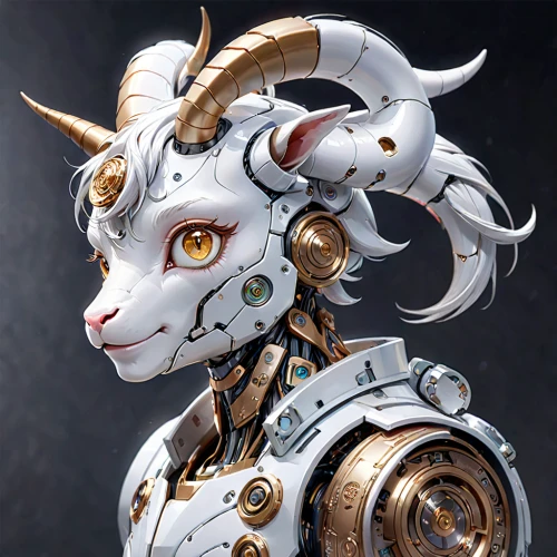 constellation unicorn,capricorn kitz,goatflower,liger,golden unicorn,horned,capricorn,taurus,armored animal,cat warrior,artemis,ram,gara,lion white,drg,white cat,model kit,head plate,ocicat,kitsune,Anime,Anime,General