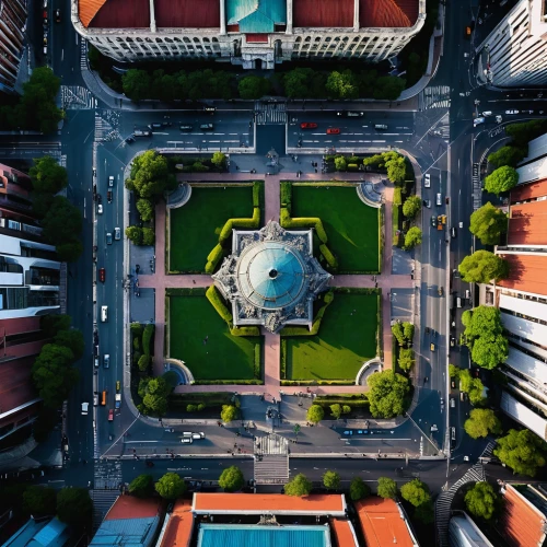 aerial view umbrella,capitol square,the center of symmetry,view from above,from above,bird's eye view,overhead shot,bird's-eye view,shenzhen vocational college,aerial shot,shanghai,taipei,taipei 101,drone shot,aerial landscape,dji spark,singapore,urban park,drone image,soochow university,Photography,Documentary Photography,Documentary Photography 12