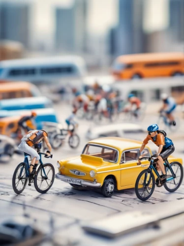 tilt shift,bicycle racing,cyclists,road bicycle racing,tour de france,bike city,cassette cycling,road bikes,bicycles,transport and traffic,road cycling,automotive bicycle rack,miniature figures,toy photos,miniature cars,cyclist,carsharing,city bike,bike land,bicycle lane,Unique,3D,Panoramic