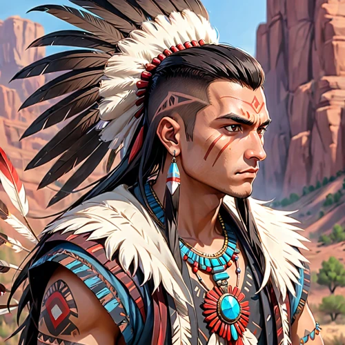 the american indian,american indian,cherokee,amerindien,native american,mountain hawk eagle,tribal chief,war bonnet,red cloud,indian headdress,native american indian dog,anasazi,native,red chief,chief cook,chief,hawk feather,shamanism,buckskin,feather headdress,Anime,Anime,General
