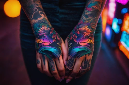 colorful floral,sleeve,mehendi,tattoos,lotus tattoo,tattoo girl,floral,retro flowers,artistic hand,floral heart,neon body painting,tattooed,mehndi,with tattoo,floral background,henna,lanterns,tattoo,vintage floral,floral japanese,Conceptual Art,Fantasy,Fantasy 03